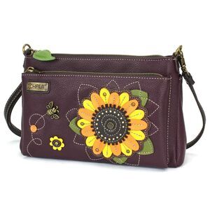 7932 RFID Protected Vegan Leather Deluxe Crossbody Bag with Adjustable